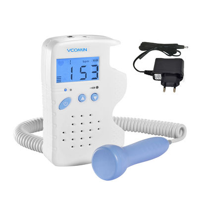 品質  Cheap Price Plastic Hand-Held Ultrasound Manufacturer Prenatal Fetal Heart Rate Baby Heartbeat Monitor 工場